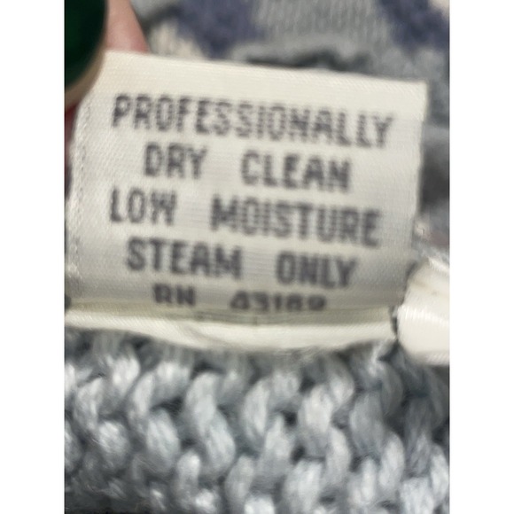 VTG Susan Bristol Cottagecore Floral Crochet Knit Cardigan Short Sleeve Medium - Picture 7 of 13